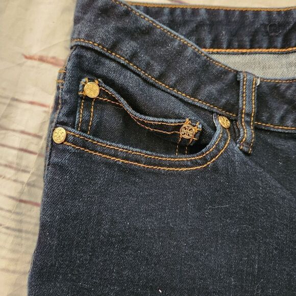 Tory Burch Super Skinny Jeans Size 27 - Picture 4 of 8